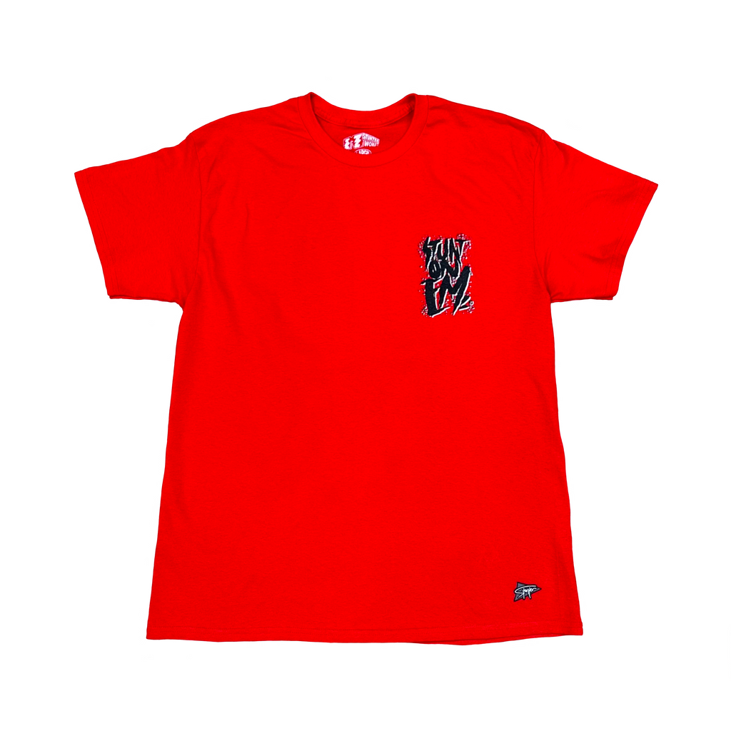 SOE LIQUID SILVER T-Shirt - Red
